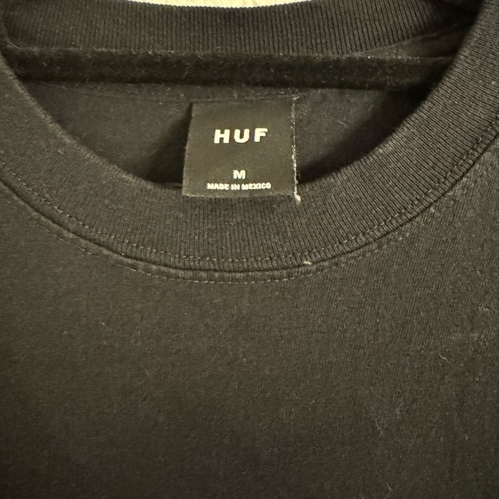 HUF Black Graphic T-Shirt - Picture 3 of 4